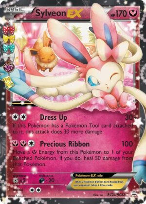 Karta Pokemon Sylveon EX - Generations: Radiant Collection RC21/RC32