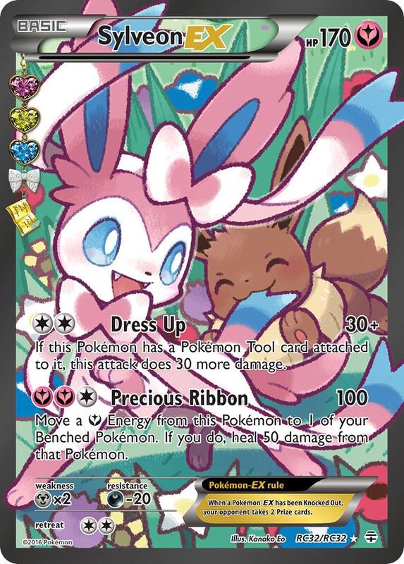 Karta Pokemon Sylveon EX (Full Art) - Generations: Radiant Collection RC32/RC32