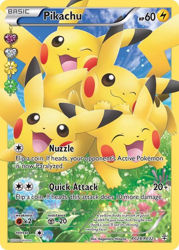 Karta Pokemon Pikachu (Full Art) - Generations: Radiant Collection RC29/RC32