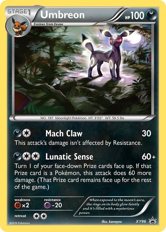 Umbreon XY96 - XY Black Star Promos
