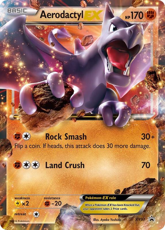 Karta Pokemon Aerodactyl EX - XY97 - XY Promos XY97