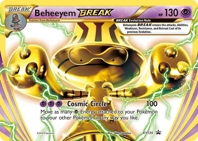 Karta Pokemon Beheeyem BREAK - XY135 - XY Promos XY135