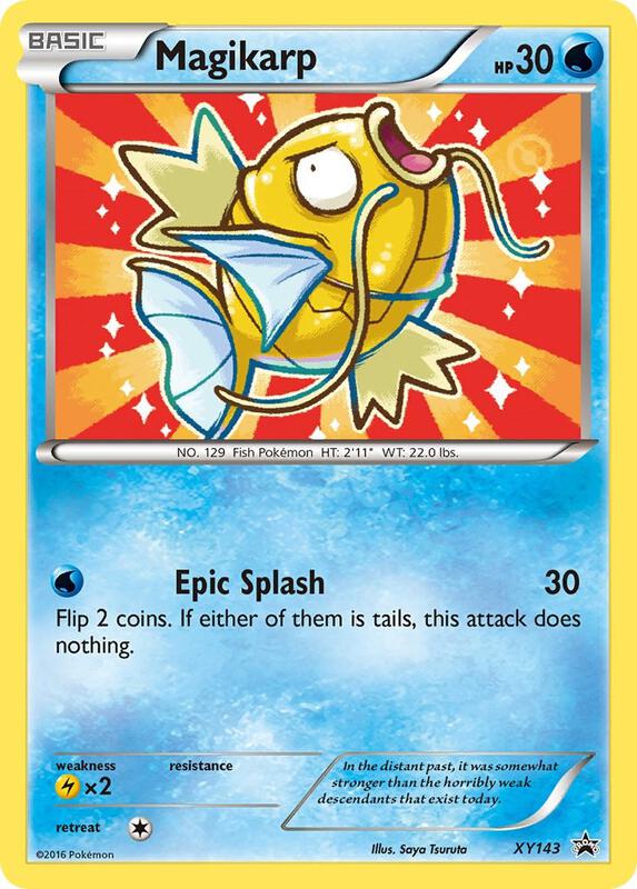 Magikarp XY143 - XY Black Star Promos