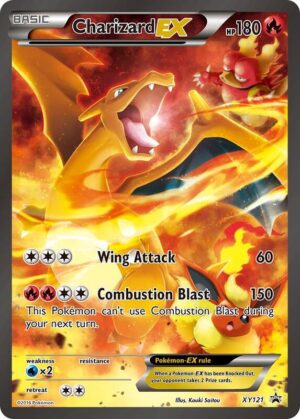 Karta Pokemon Charizard EX - XY121 - XY Promos XY121