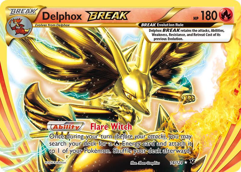 Delphox BREAK 14/124 - Fates Collide