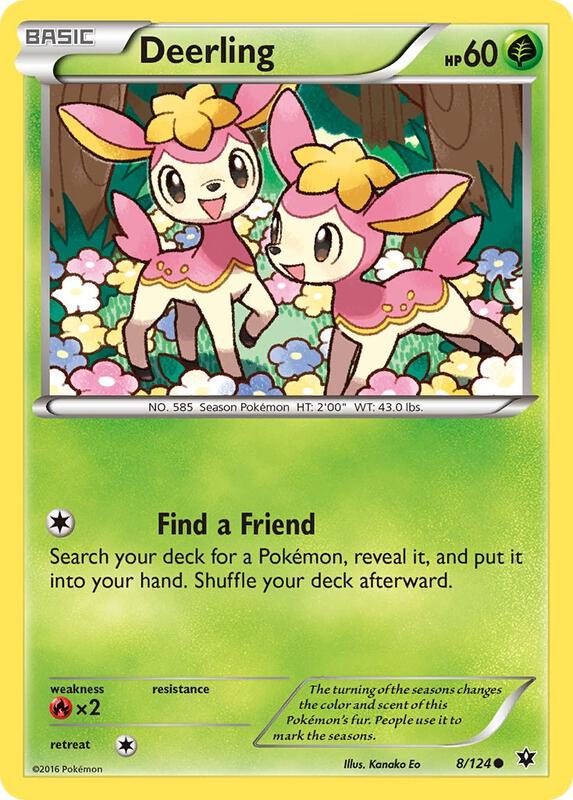 Deerling 8/124 - Fates Collide