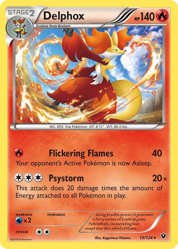 Delphox 13/124 - Fates Collide