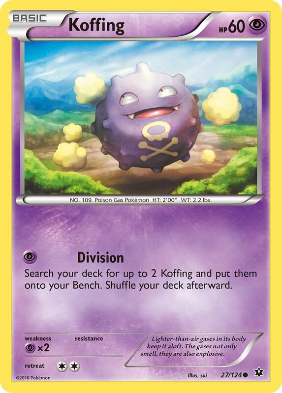 Koffing 27/124 - Fates Collide