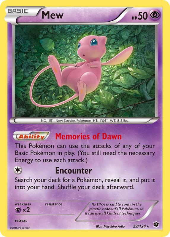 Mew 29/124 - Fates Collide