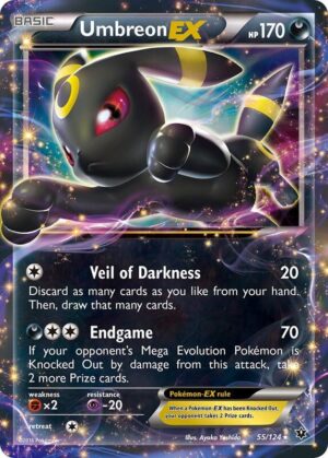 Umbreon-EX 55/124 - Fates Collide