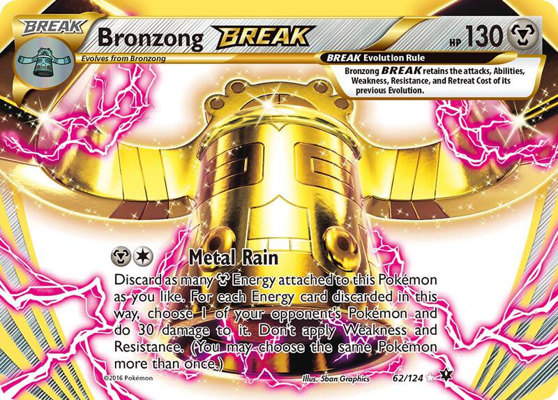 Bronzong BREAK 62/124 - Fates Collide