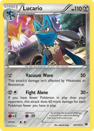 Lucario 63/124 - Fates Collide
