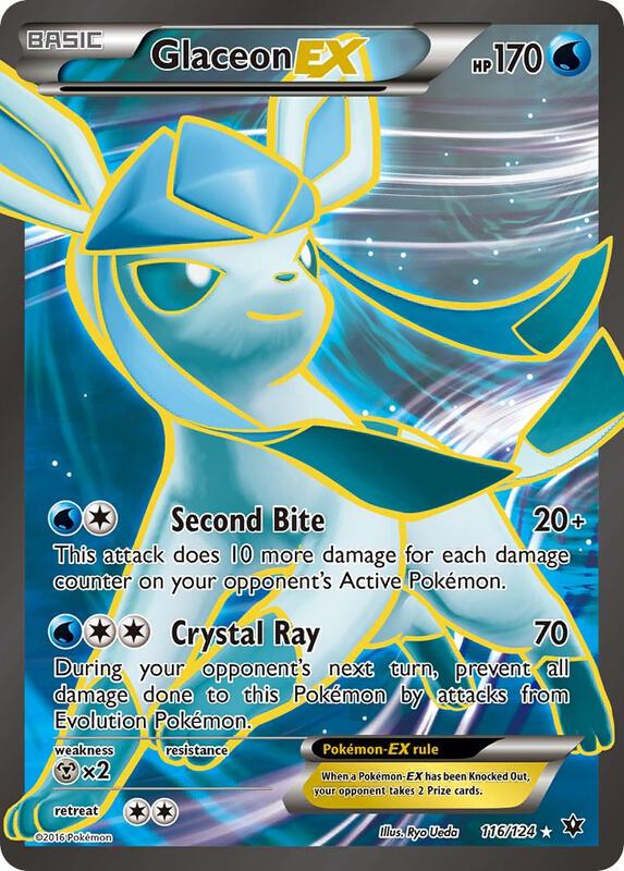 Glaceon-EX 116/124 - Fates Collide