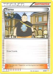 Karta Pokemon Tierno (20 20/30 - Pikachu Libre Deck) - XY Trainer Kit: Pikachu Libre & Suicune