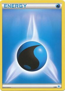Karta Pokemon Water Energy (17) 17/30 - XY Trainer Kit: Pikachu Libre & Suicune