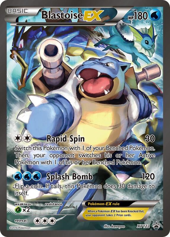 Karta Pokemon Blastoise EX - XY122 - XY Promos XY122