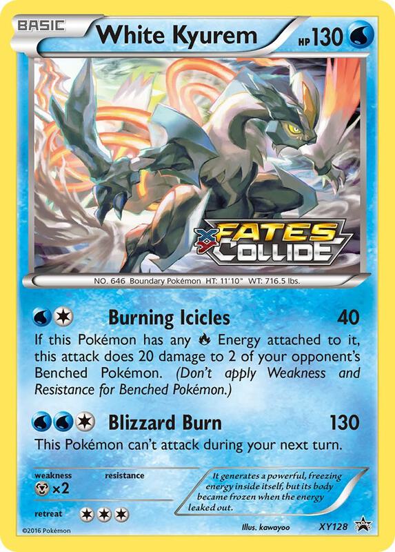 White Kyurem XY128 - XY Black Star Promos