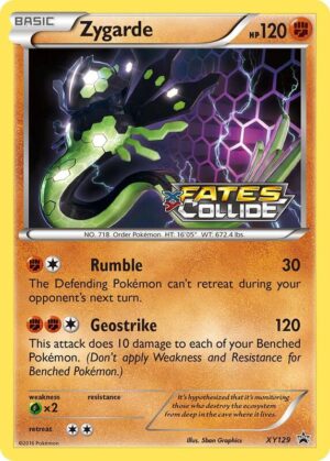 Zygarde XY129 - XY Black Star Promos