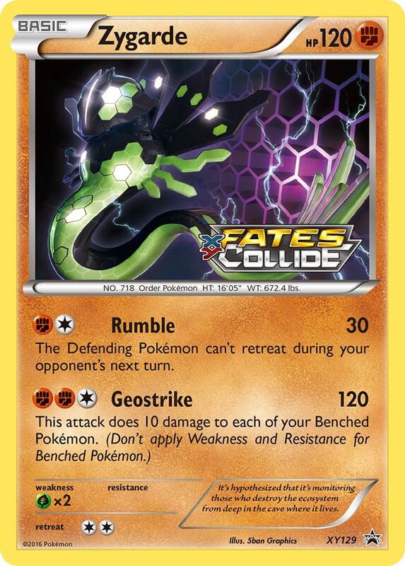 Zygarde XY129 - XY Black Star Promos