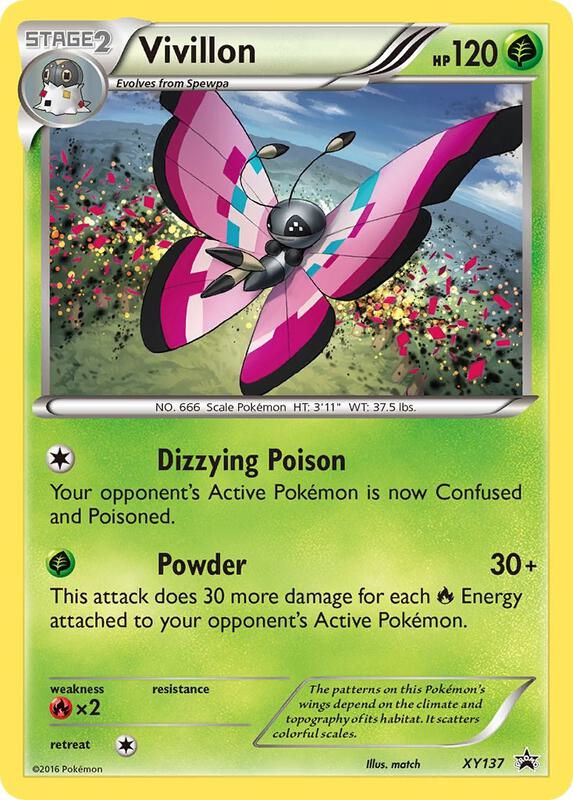 Vivillon XY137 - XY Black Star Promos
