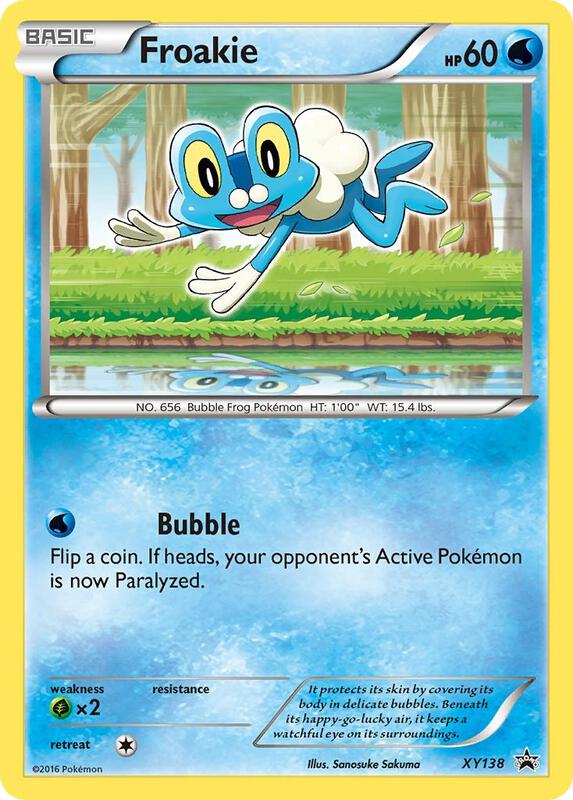 Karta Pokemon Froakie - XY138 - XY Promos XY138