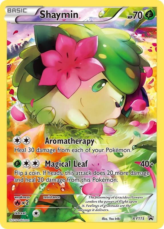 Karta Pokemon Shaymin - XY115 - XY Promos XY115