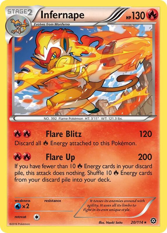 Infernape 20/114 - Steam Siege
