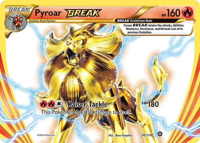 Pyroar BREAK 24/114 - Steam Siege