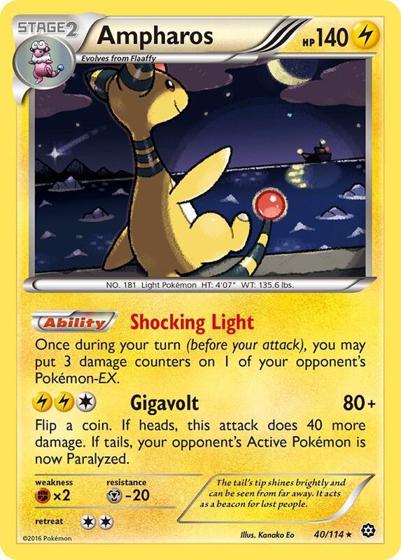 Ampharos 40/114 - Steam Siege