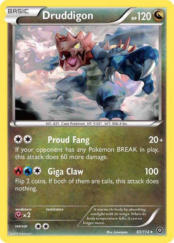 Druddigon 83/114 - Steam Siege