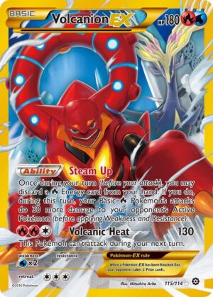 Volcanion-EX 115/114 - Steam Siege
