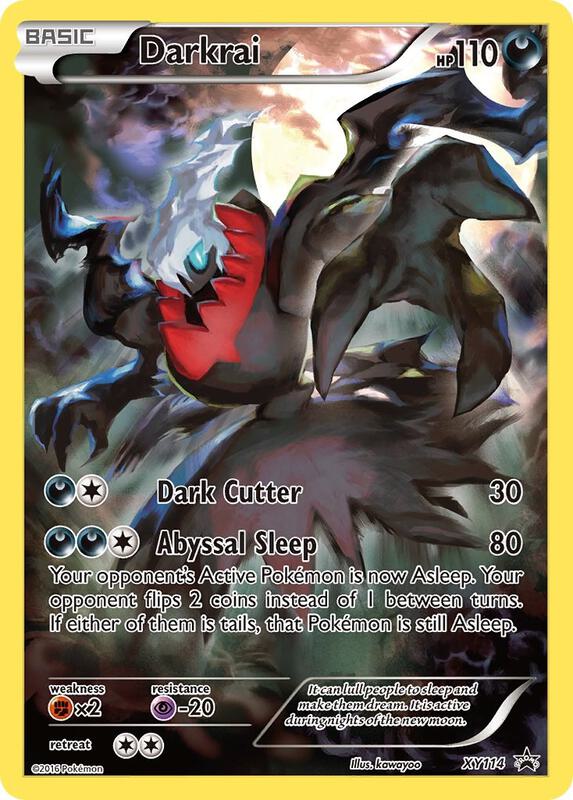 Karta Pokemon Darkrai - XY114 - XY Promos XY114