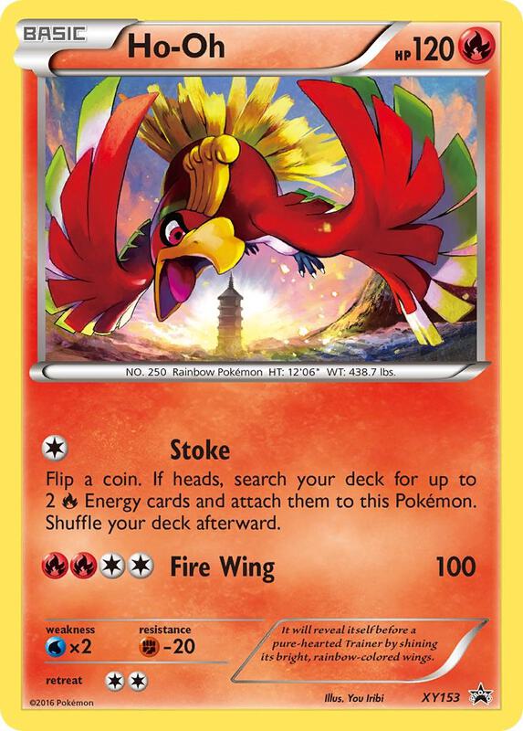 Ho-Oh XY153 - XY Black Star Promos
