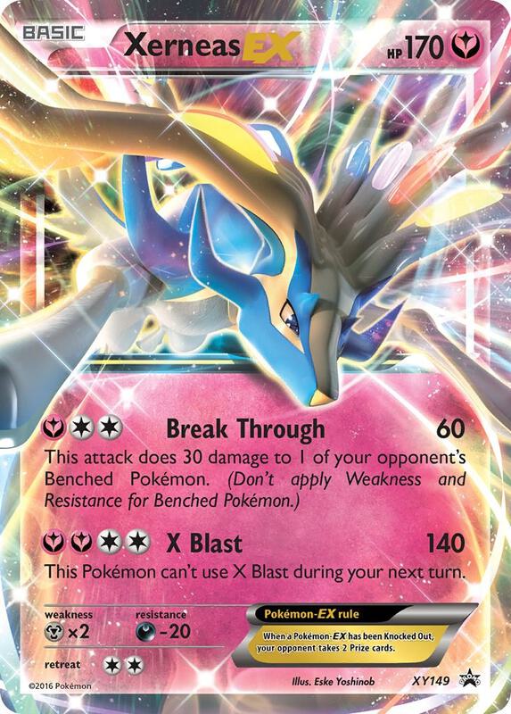 Karta Pokemon Xerneas EX - XY149 (Shiny) - XY Promos XY149