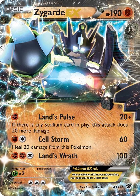 Karta Pokemon Zygarde EX (Shiny) - XY Promos XY151