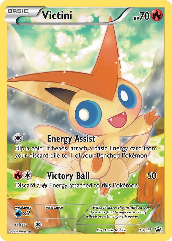 Karta Pokemon Victini - XY117 - XY Promos XY117