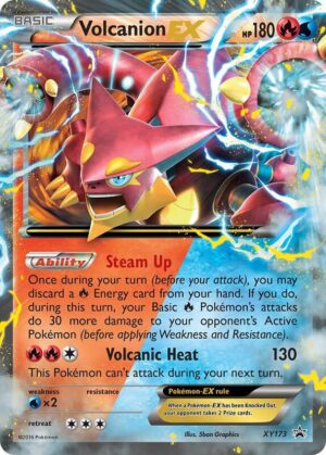 Karta Pokemon Volcanion EX - XY Promos XY173