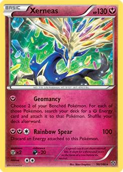 Karta Pokemon Xerneas 96/146 (Cracked Ice Holo) - Deck Exclusives