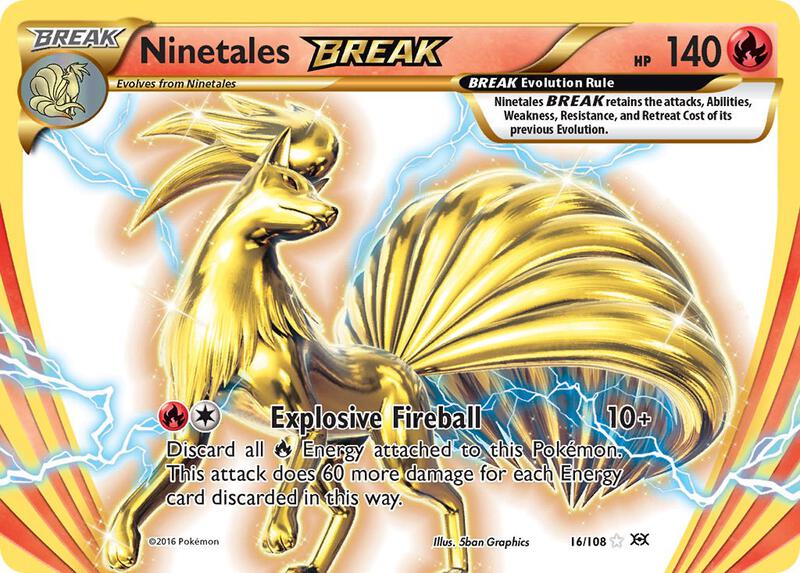 Ninetales BREAK 16/108 - Evolutions