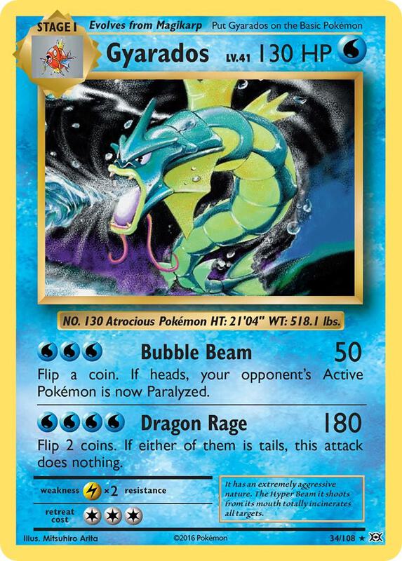 Gyarados 34/108 - Evolutions