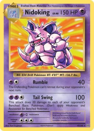 Nidoking 45/108 - Evolutions
