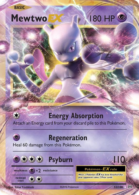 Mewtwo-EX 52/108 - Evolutions