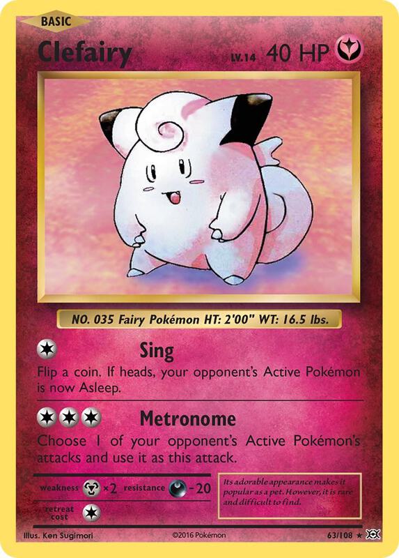 Clefairy 63/108 - Evolutions