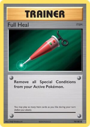 Full Heal 78/108 - XY - Evolutions