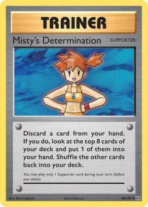 Misty's Determination 80/108 - XY - Evolutions