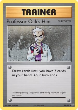 Professor Oak's Hint 84/108 - XY - Evolutions