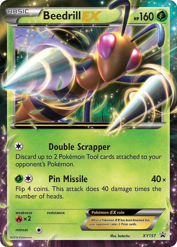 Karta Pokemon Beedrill EX - XY157 - XY Promos XY157