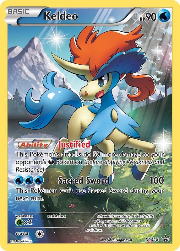 Karta Pokemon Keldeo - XY118 - XY Promos XY118