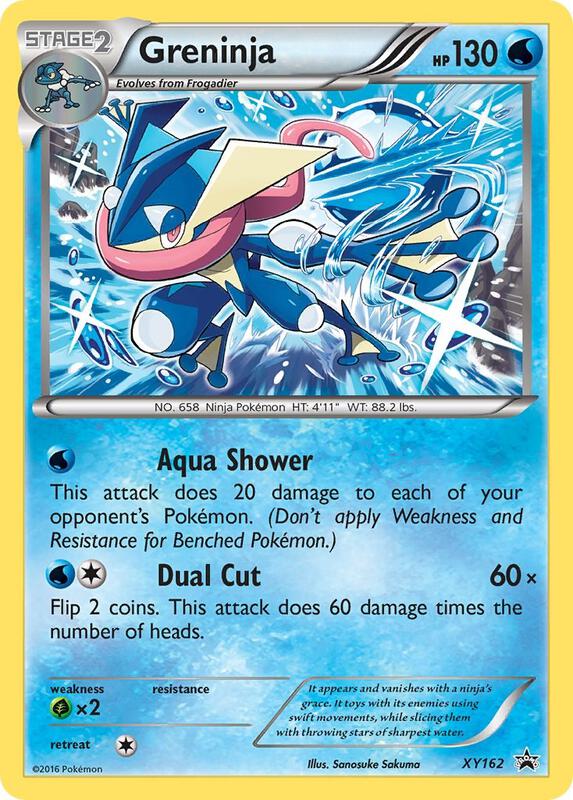 Karta Pokemon Greninja - XY162 - XY Promos XY162