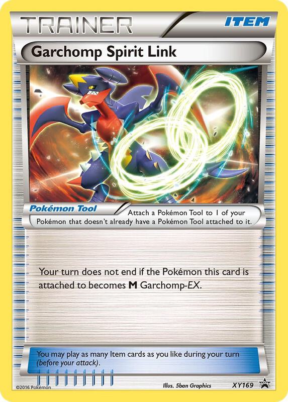 Garchomp Spirit Link XY169 - XY Black Star Promos